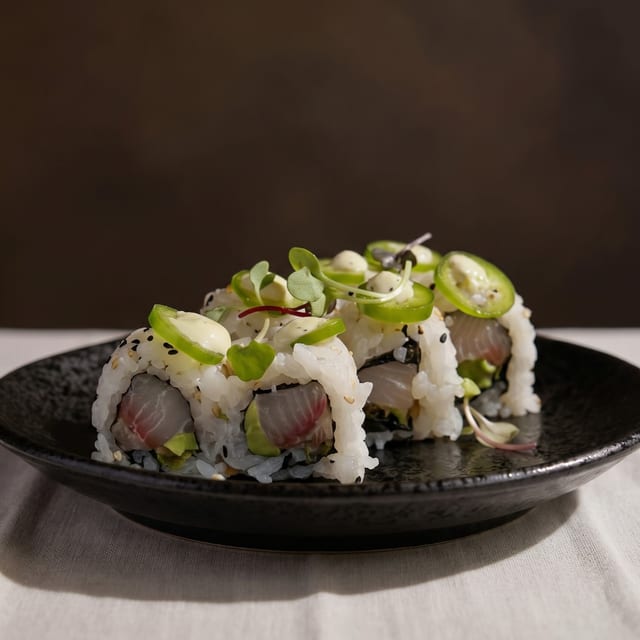 Spicy Yellowtail Maki.
