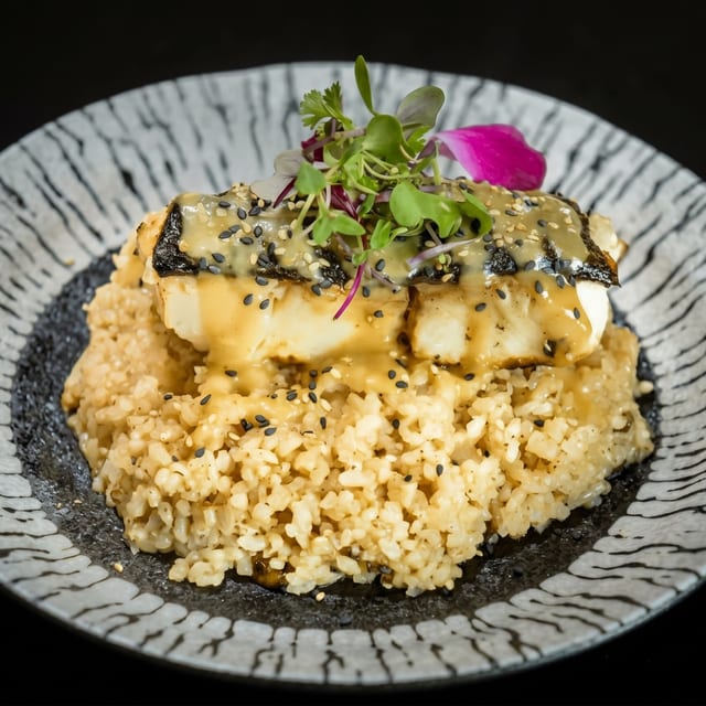 Black Cod Miso Risotto.