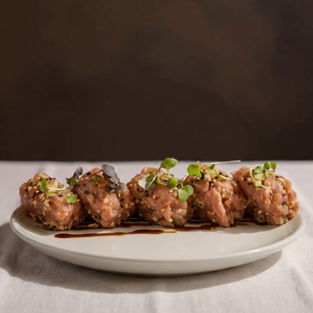 Crispy Rice with Spicy Tuna.