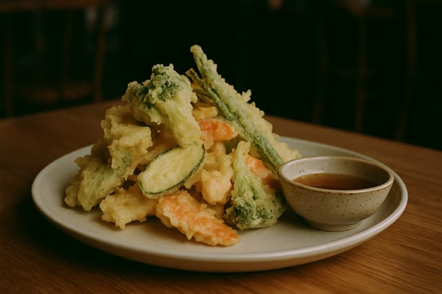 Vegetable Tempura.